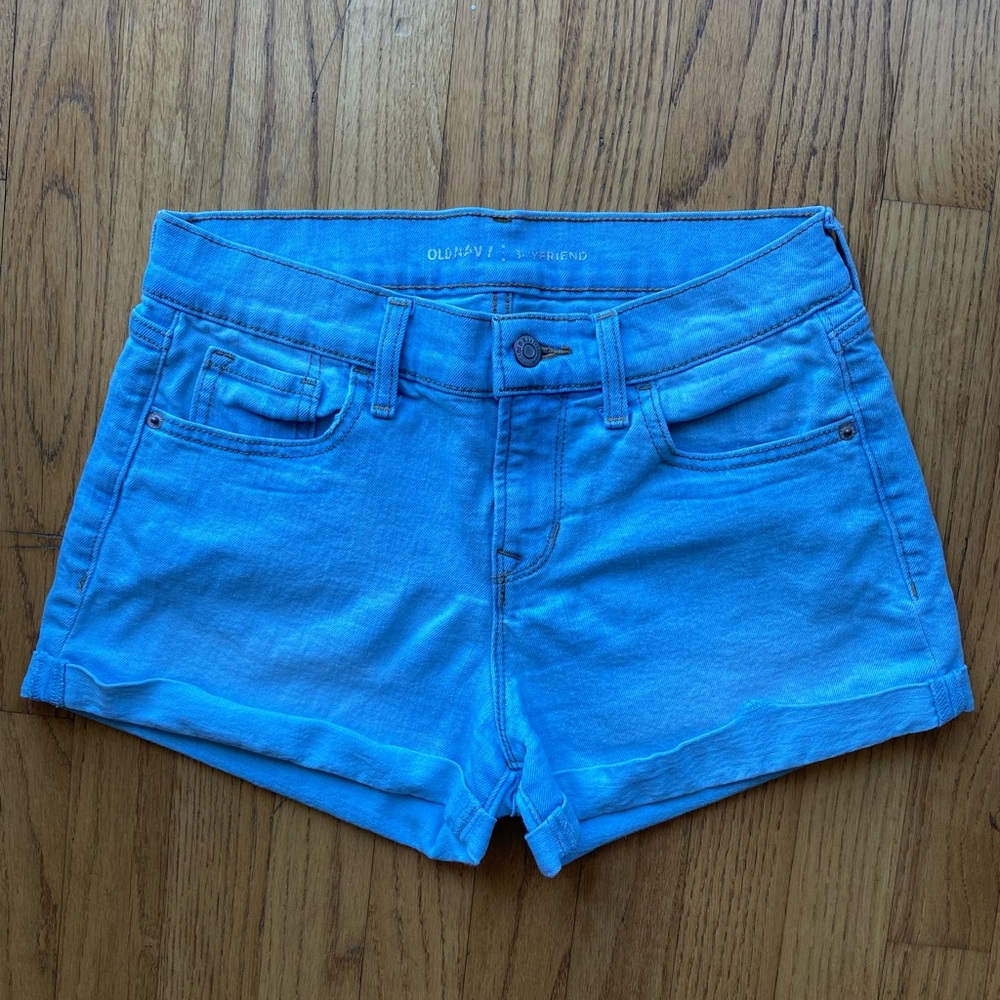 Old Navy Mid-High Rise Jean Shorts